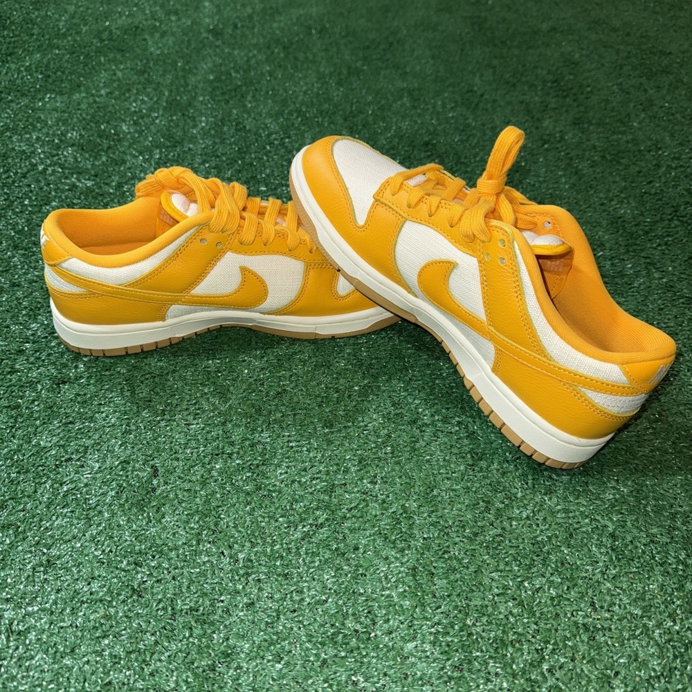 Nike Dunk Low Retro PRM University Gold Yellow Men's Shoes‎ Size 8.5 HF4867-739